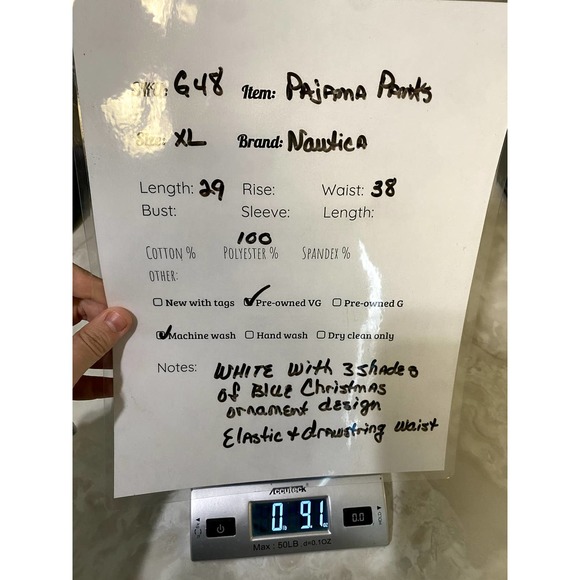 Nautica Pajama Pants - Picture 3 of 3